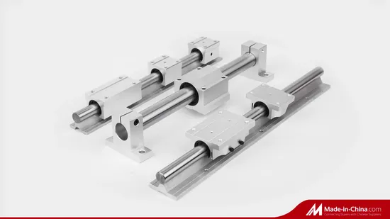 China, nacional, 15 años, fabricante profesional, cilindro de soporte lineal de aluminio, riel lineal cromado para piezas de automóvil CNC SBR TBR